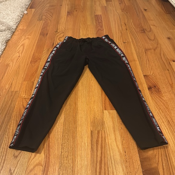 Bershka Love Me Trust Me Respect Me Joggers - Picture 4 of 9